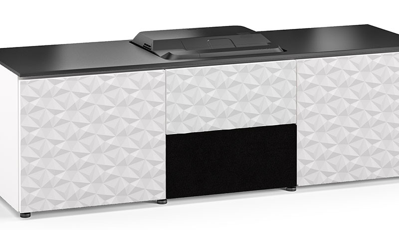 LS100 embutido no móvel