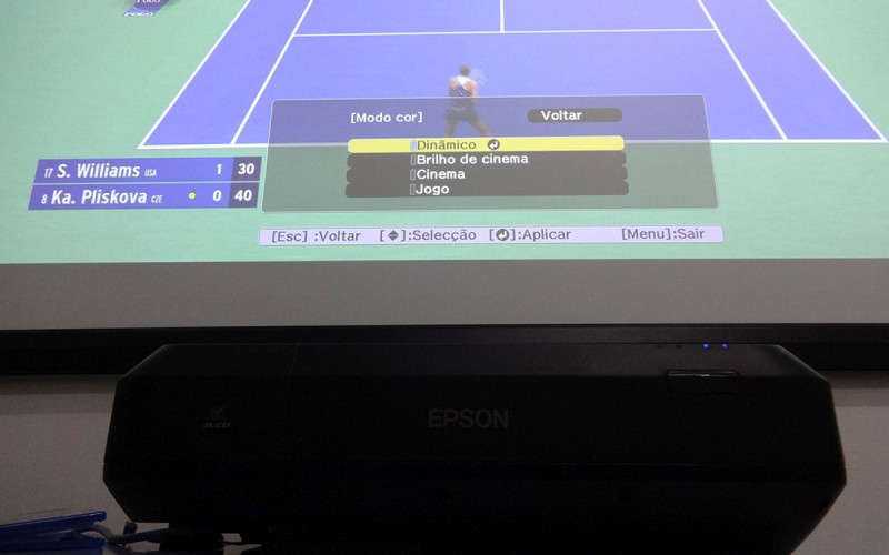 Modo Dinâmico com luz ambiente