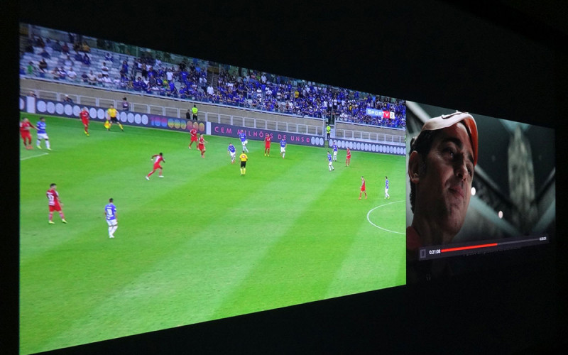 Recurso Split divide a tela em duas