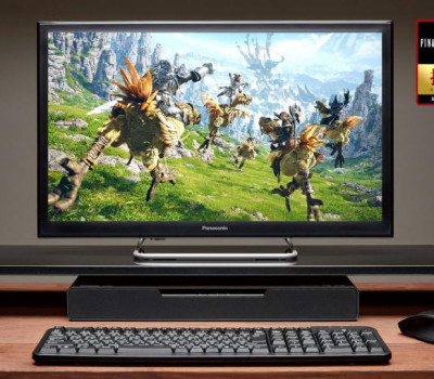 <b>Soundbar HTB01, da Panasonic, desenhada para ampliar os efeitos sonoros dos games.</b>