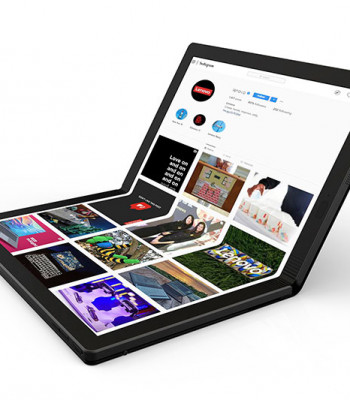 2020 – Lenovo (China) lança o primeiro laptop com tela OLED dobrável, de 13.3”.