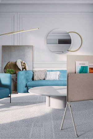 Pelo seu design inovador, a Posé combina com diversos tipos de decoração.